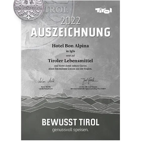 Bon Alpina Rezort Innsbruck